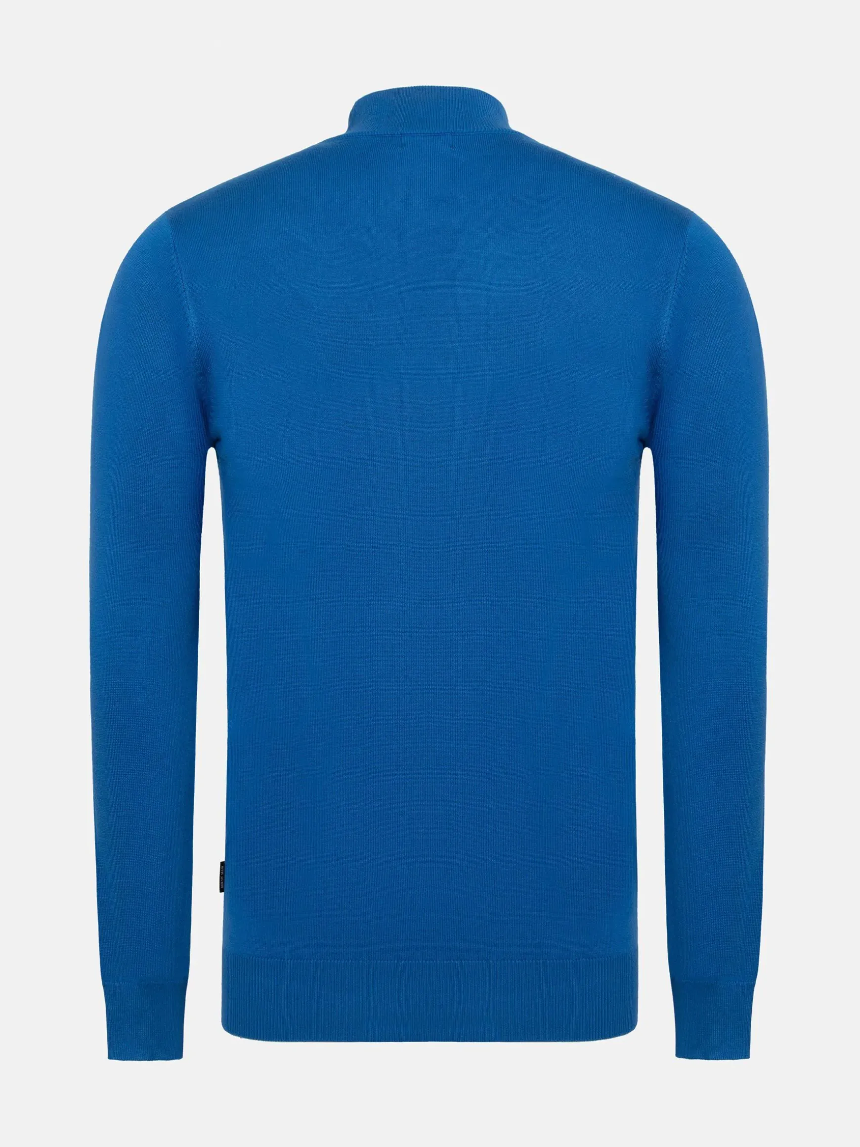 WAM DENIM Truien & Pullovers*Saintes High Neck Royal Blue Pullover