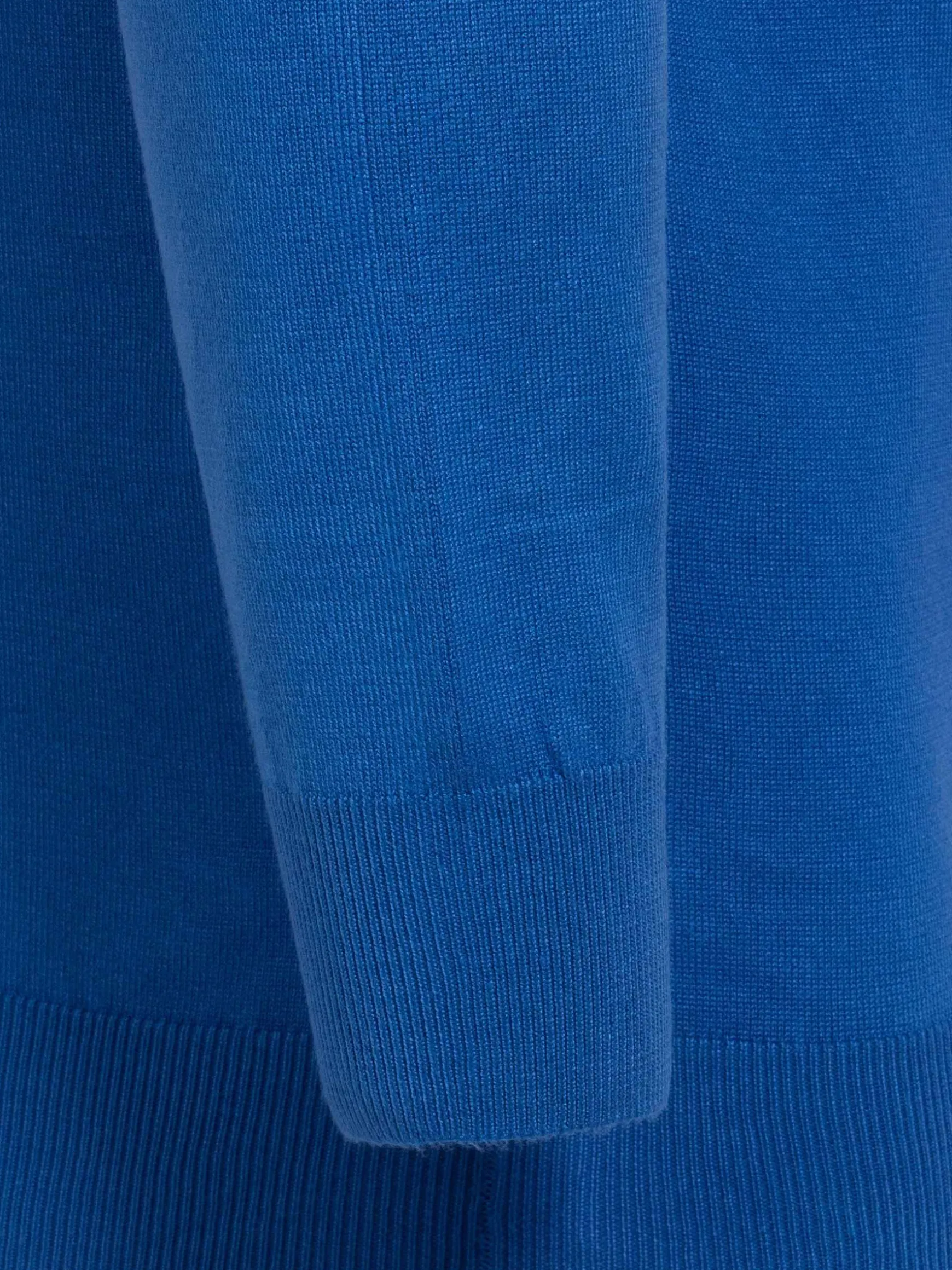 WAM DENIM Truien & Pullovers*Saintes High Neck Royal Blue Pullover