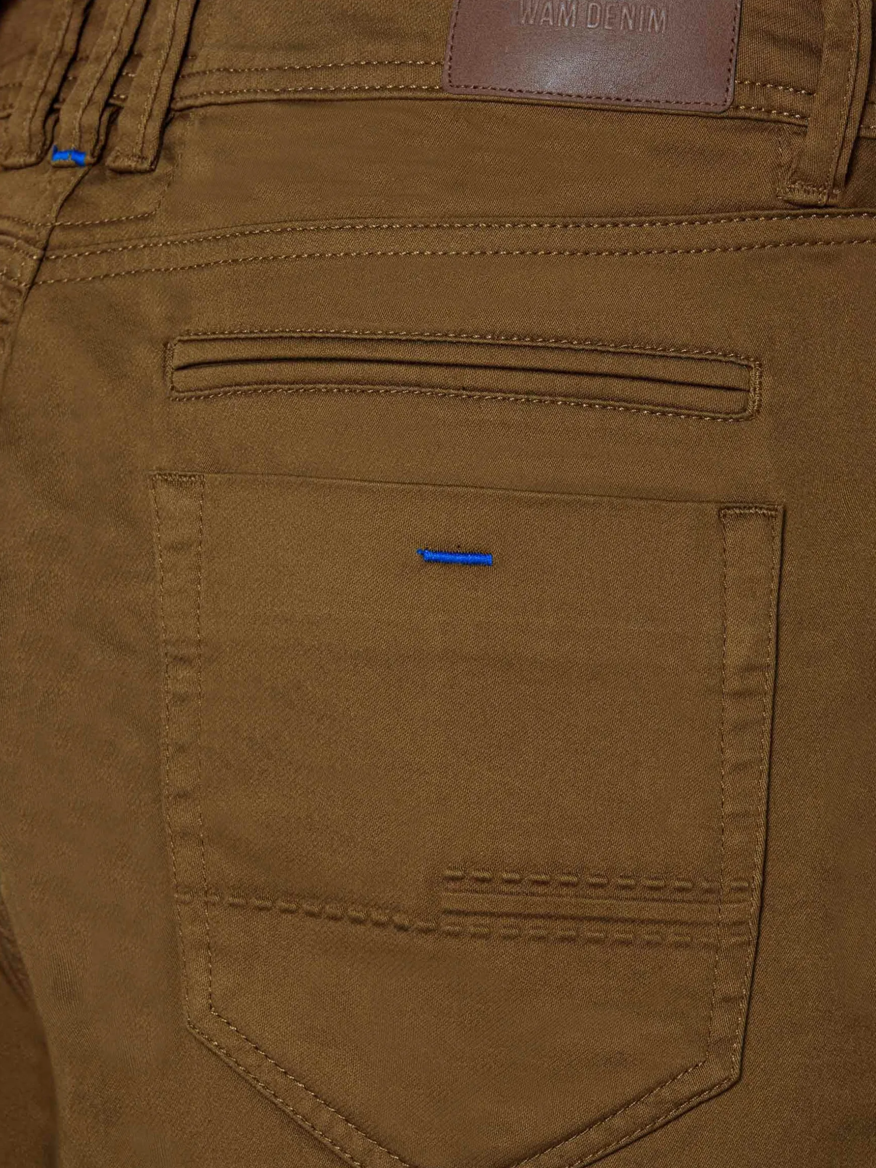 WAM DENIM Jeans*Serengeti stretchy Slim fit Dark Beige Jeans