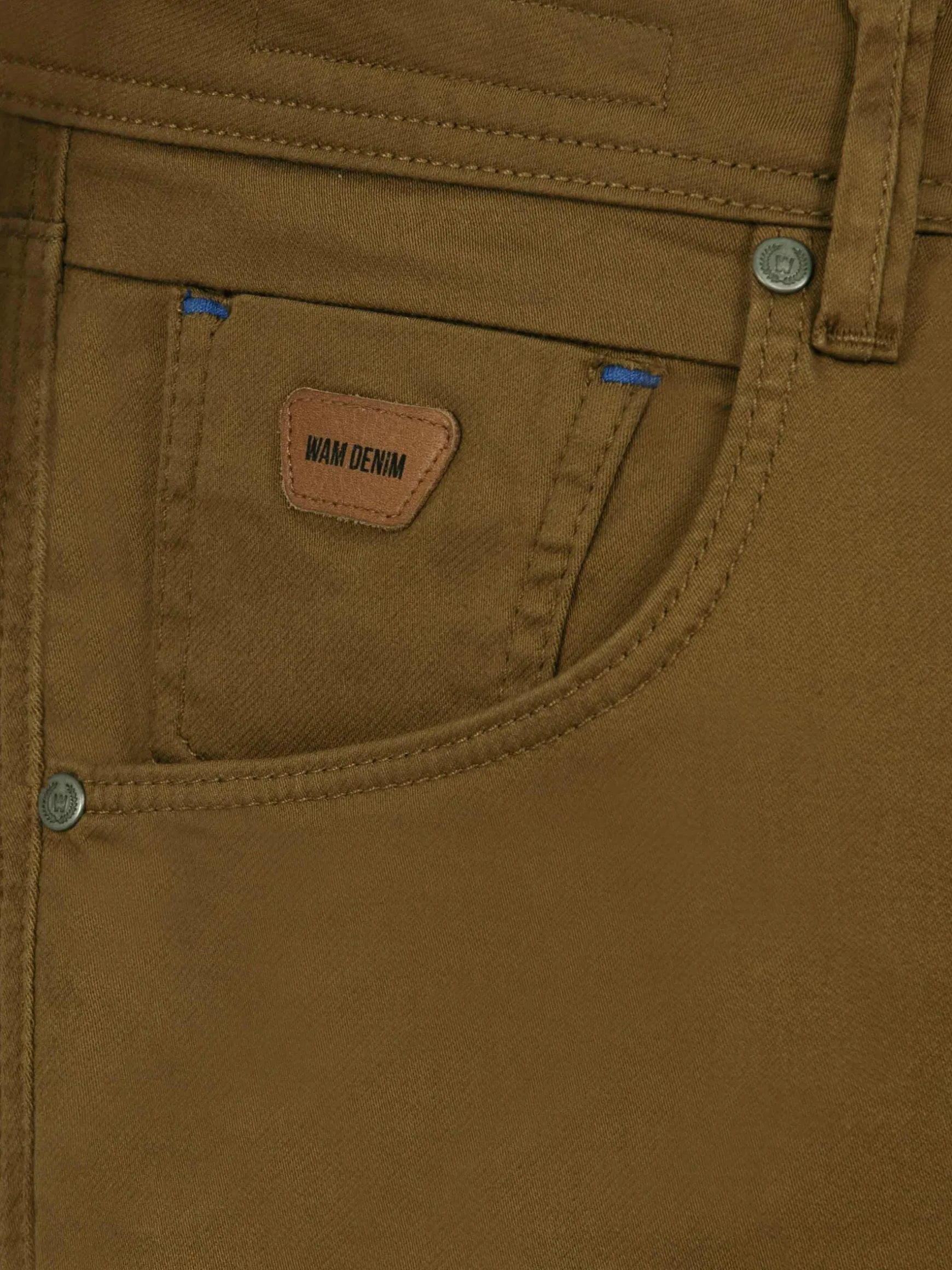 WAM DENIM Jeans*Serengeti stretchy Slim fit Dark Beige Jeans
