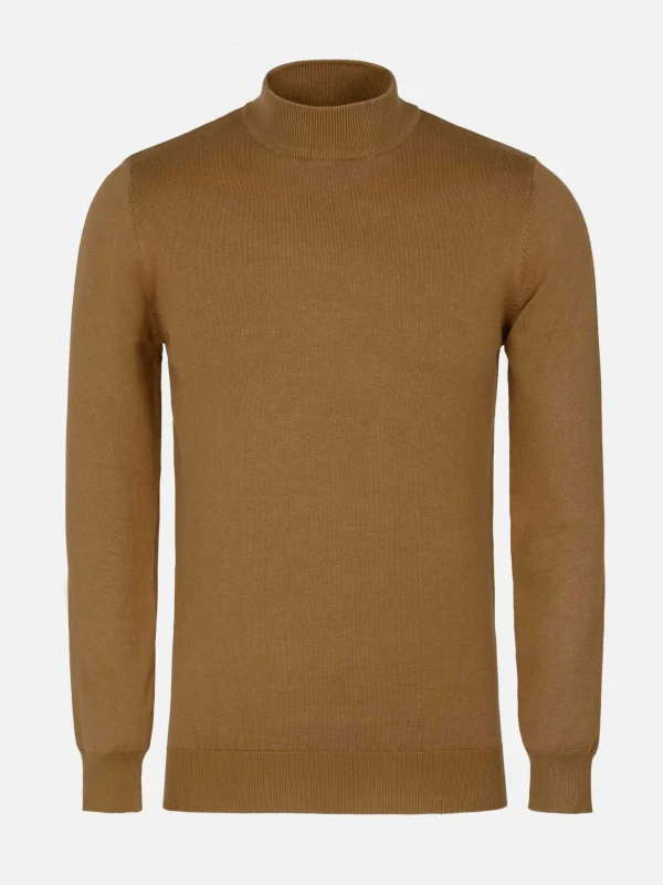 WAM DENIM Truien & Pullovers*Siena Round-Necked Brown Pullover