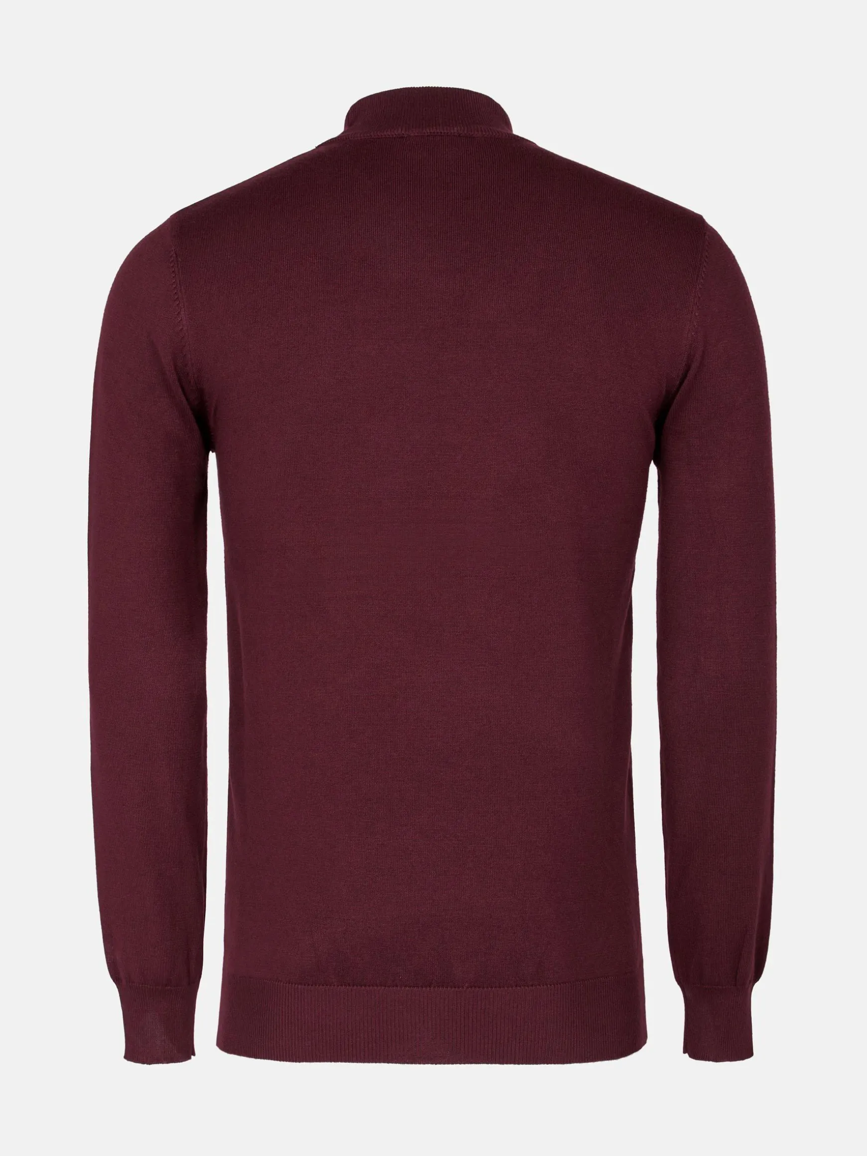 WAM DENIM Truien & Pullovers*Siena Round-Necked Dark Red Pullover