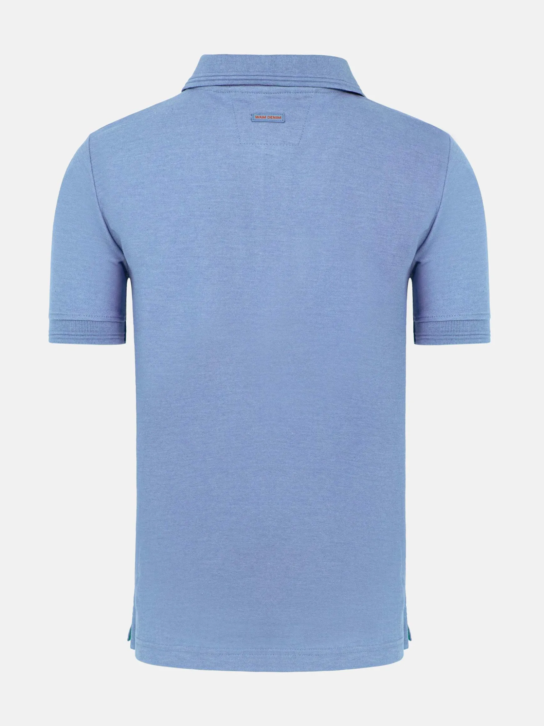 WAM DENIM Polo's*Soren Blue Polo