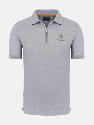 WAM DENIM Polo's*Soren Grey Polo