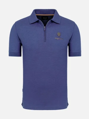 WAM DENIM Polo's*Soren Light Navy Polo