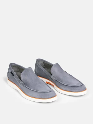 WAM DENIM Schoenen*Suede Loafer Grey Schoenen
