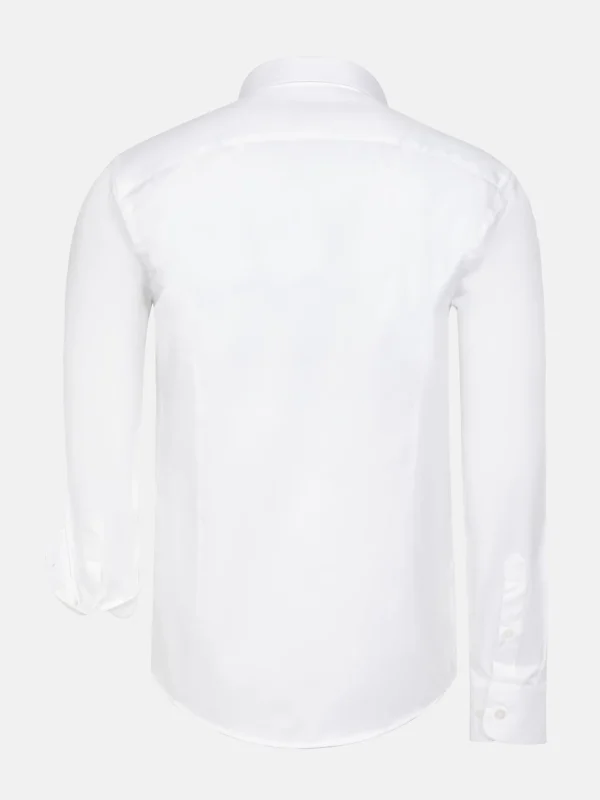 WAM DENIM Overhemd Lange Mouwen*The Louis White Overhemd