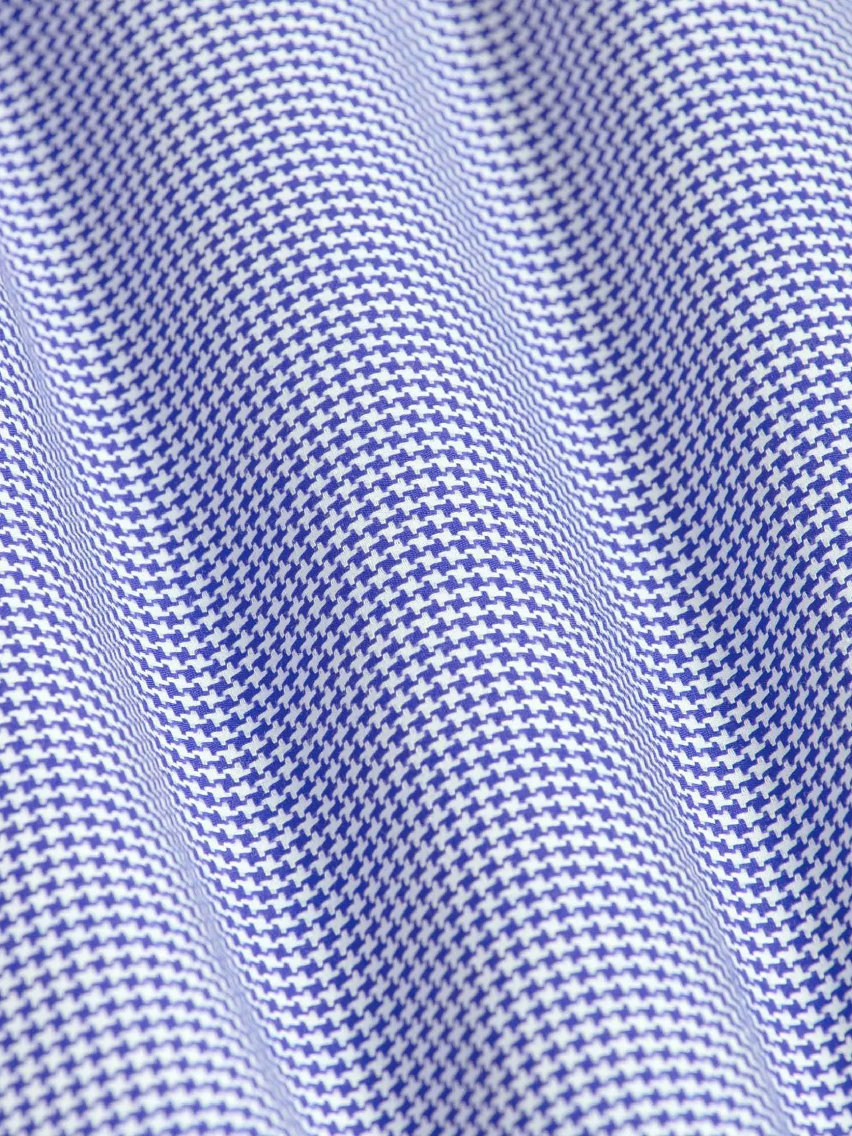 WAM DENIM Overhemd Lange Mouwen*Vermilion Checkered Blue Overhemd Lange Mouw