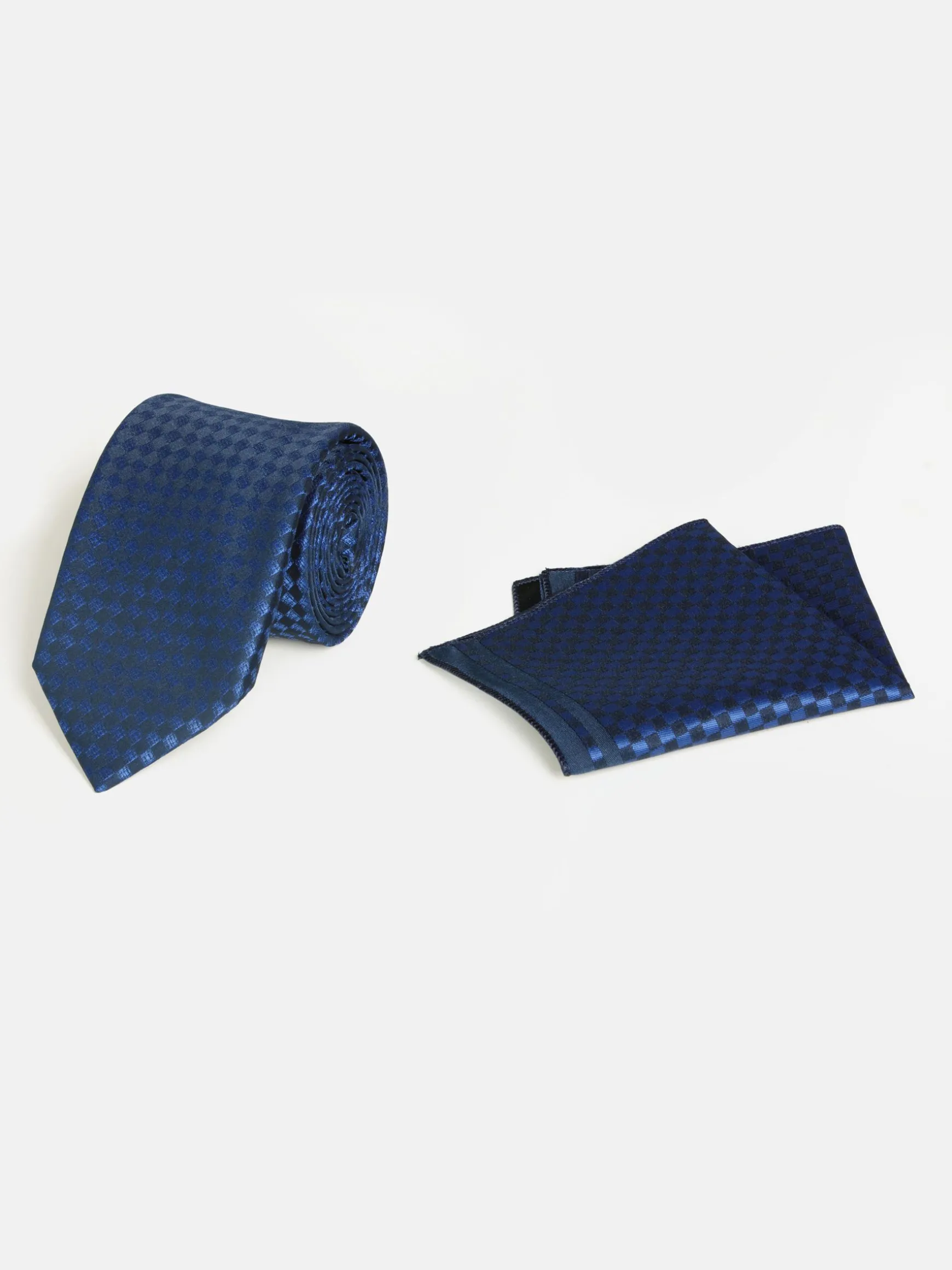 WAM DENIM Stropdassen*William Powell Navy Stropdas