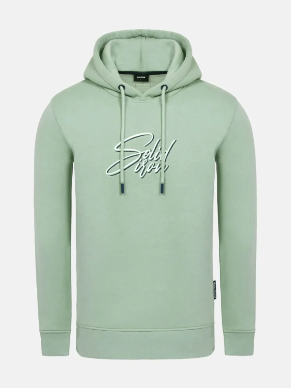 WAM DENIM Sweaters & Vesten*Zyon Light Green Hoodie Sweater